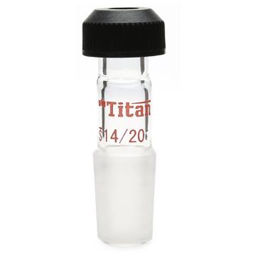 Titan/泰坦 可调式温度计接头，磨口：14/20 特优级，TA521420，1个 TA521420