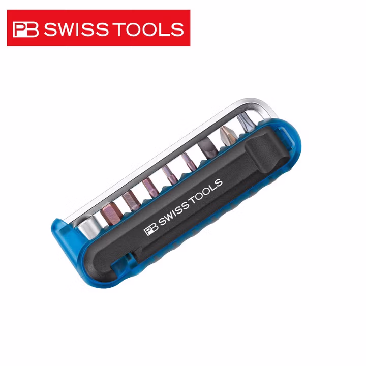 PB SWISS TOOLS/ 瑞铂 蓝色自行车工具混合12套件(盒装) PB 470.Blue CBB