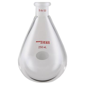 Titan/泰坦 厚壁茄型瓶，高强度，磨口：19/22，250ml 特优级 爆款，TF319250，1个 TF319250