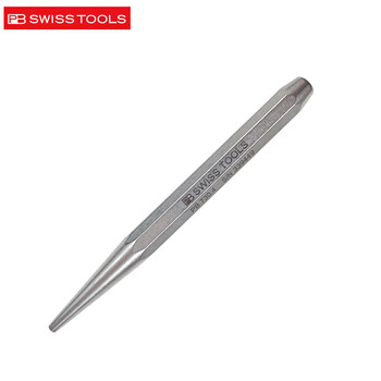 PB SWISS TOOLS/ 瑞铂 八棱柄平头尖锥型冲头4.0 PB 730.4
