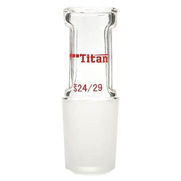 Titan/泰坦 空心玻璃塞，直型设计，磨口：24/29 特优级 爆款，TS402429，1个 TS402429