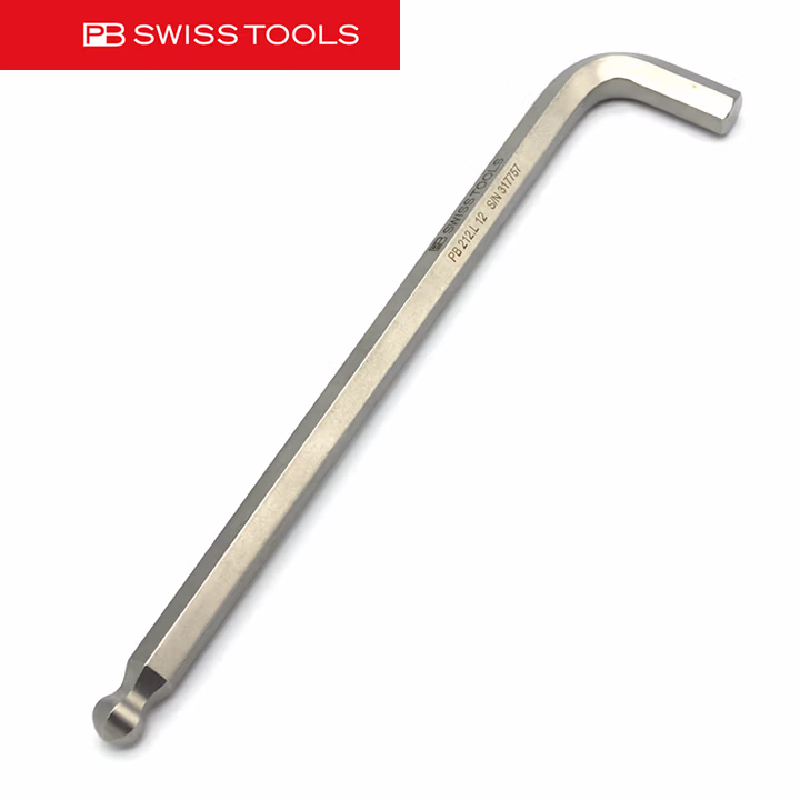 PB SWISS TOOLS/ 瑞铂 L型球头加长内六角12.0 PB 212.L 12