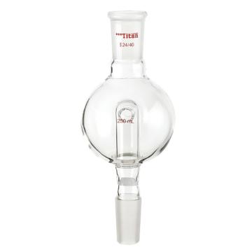 Titan/泰坦 防溅球，具砂板，上磨口：24/40，下磨口：24/40，250ml 特优级，TA234250，1个 TA234250