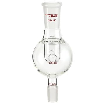Titan/泰坦 防泡沫球，上磨口：24/40，下磨口：19/22，100ml 特优级，TA272419，1个 TA272419