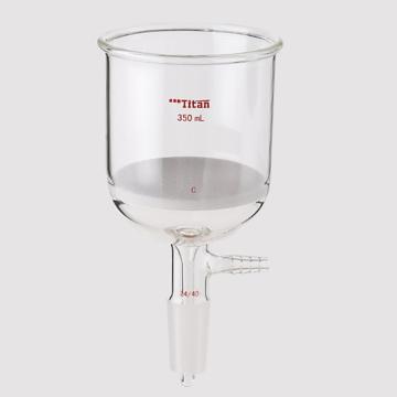 Titan/泰坦 磨口砂芯布什漏斗，350ml，磨口：24/40，G2砂板 特优级，TF368024C，个/，1个 TF368024C