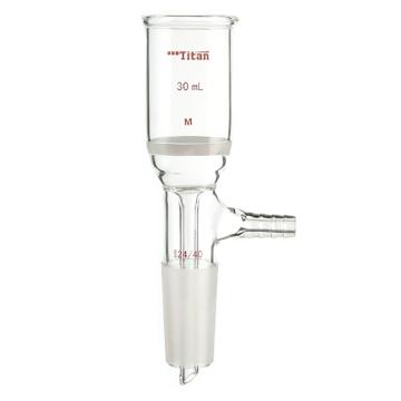 Titan/泰坦 磨口砂芯布什漏斗，30ml，磨口：24/40，G3砂板 特优级，TF363024M，个/，1个 TF363024M