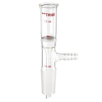 Titan/泰坦 磨口砂芯布什漏斗，15ml，磨口：24/40，G3砂板 特优级，TF362024M，个/，1个 TF362024M