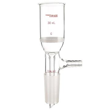 Titan/泰坦 磨口砂芯布什漏斗，30ml，磨口：24/40，G2砂板 特优级，TF363024C，个/，1个 TF363024C