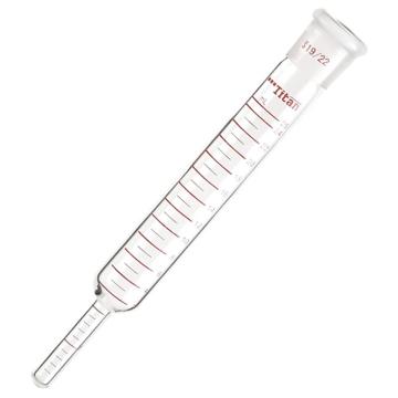 Titan/泰坦 带刻度浓缩管，磨口：19/22，体积：25ml 特优级，TC291925，1个 TC291925