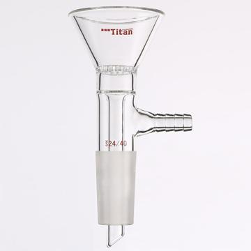 Titan/泰坦 玻璃滤板漏斗，磨口：24/40，外径：50mm 特优级，TF932450，1个 TF932450
