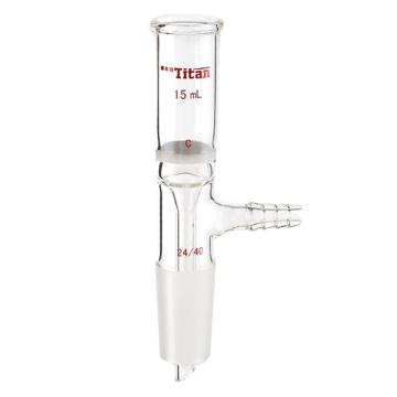 Titan/泰坦 磨口砂芯布什漏斗，15ml，磨口：24/40，G2砂板 特优级，TF362024C，个/，1个 TF362024C