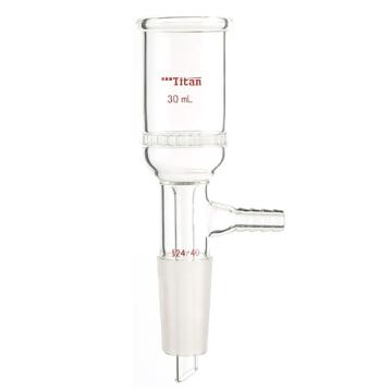 Titan/泰坦 具玻璃板布什漏斗，容量：30ml，磨口：24/40 特优级，TF963024，1个 TF963024