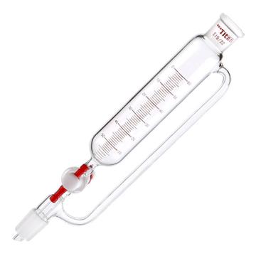 Titan/泰坦 精细可调式带刻度恒压滴液漏斗，60ml，磨口：19/22，2mm节门孔径 特优级，TF611960，1个 TF611960