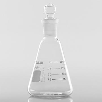 Titan/泰坦 具塞三角烧瓶 特优级 150ml，TYBL-0088，1盒（6个/盒） TYBL-0088