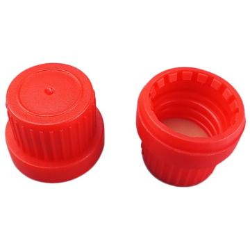 Titan/泰坦 通用瓶盖，大红色，德国标准PP防盗盖+PE/PTFE褐色垫片，GL18螺口，D×H:25×21mm，40个/包 TYBL-PG-G008