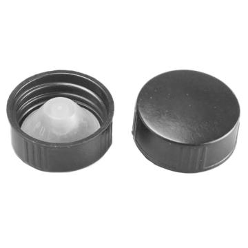 Titan/泰坦 通用瓶盖，黑色，混合树脂盖+V形LDPE本色内塞，GL28螺口，D×H:31×13mm，1包（40个） TYBL-PG-EC008