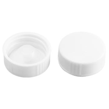 Titan/泰坦 通用瓶盖，白色，混合树脂盖+V形LDPE本色内塞，GL28螺口，D×H:31×13mm，1包（40个） TYBL-PG-EC007