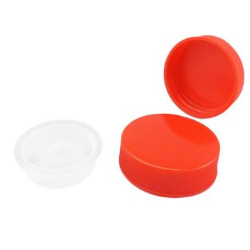 Titan/泰坦 通用瓶盖，大红色，工业标准PP盖+U形LDPE本色内塞，GL32螺口，D×H:36×12mm，1包（40个） TYBL-PG-EC019