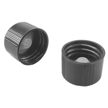 Titan/泰坦 通用瓶盖，黑色，混合树脂盖+＂V＂形LDPE本色内塞，GL28螺口，D×H：31×21mm，1包（40个） TYBL-PG-A002