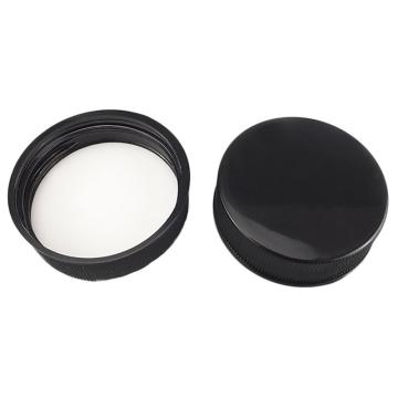 Titan/泰坦 通用瓶盖，黑色，工业标准PP盖+PE/PE/PE垫片，GL52螺口，D×H56×13.5mm，1包（20个） TYBL-PG-E014