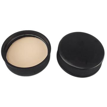 Titan/泰坦 通用瓶盖，黑色，工业标准PP盖+PE/PTFE（褐色）垫片，GL44螺口，D×H47×12.5mm，1包（20个） TYBL-PG-E017