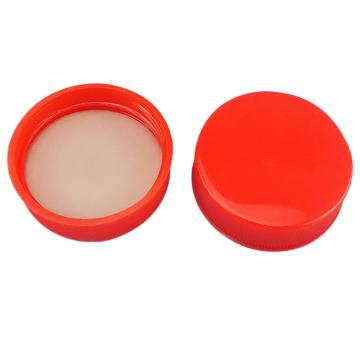 Titan/泰坦 通用瓶盖，大红色，工业标准PP盖+PE/PTFE褐色垫片，GL38螺口，D×H:41×12.2mm，1包（40个） TYBL-PG-E006