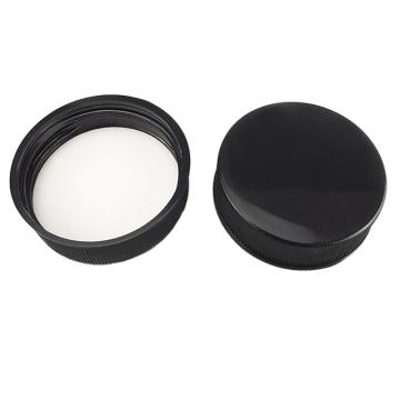 Titan/泰坦 通用瓶盖，黑色，工业标准PP塑料盖+PE/PE/PE垫片，GL38螺口，D×H：41×12.2mm，1包（40个） TYBL-PG-E002