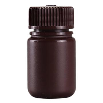 Titan/泰坦 塑料广口瓶，PP，30ml，琥珀色，无酶，免洗，防漏无内盖，未灭菌，1箱（10个/包， 20包/箱） TYSL-HP030A-ZX