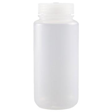 Titan/泰坦 塑料广口瓶，PP，500ml，透明，无酶，免洗，防漏设计无内盖，未灭菌，1箱（5个/包，10包/箱） TYSL-HP500C-ZX