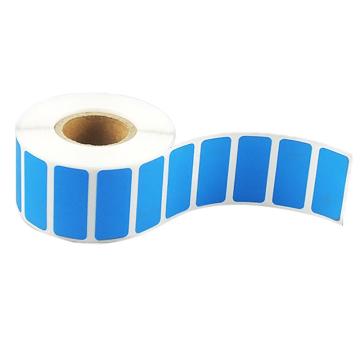 Titan/泰坦 蓝色标签，13×3cm，高档型，防水防化防撕（适合油性笔墨），可打印/书写，800小张/卷 TYBQ-0015