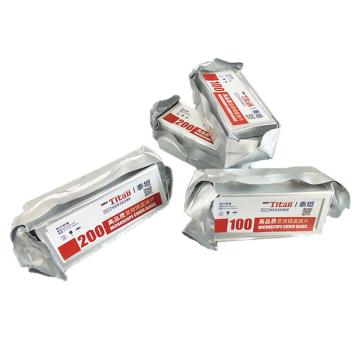 Titan/泰坦 显微镜盖玻片 超白玻璃 24×24mm 1#厚度0.13-0.16mm，1盒（200片/盒） SWBP-G0004