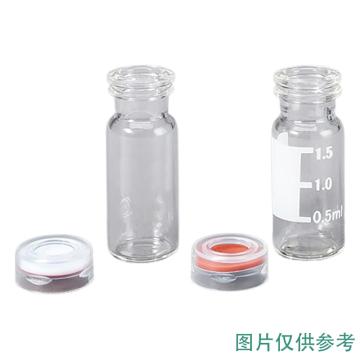 ASONE/亚速旺 2ml钳口自动进样瓶 开口铝盖 AVN11002C 1盒(100支) CC-5119-01