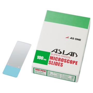 ASONE/亚速旺 载玻片 10128105P 边缘抛光??彩色磨口 绿色 1盒(50片) C1-9647-14