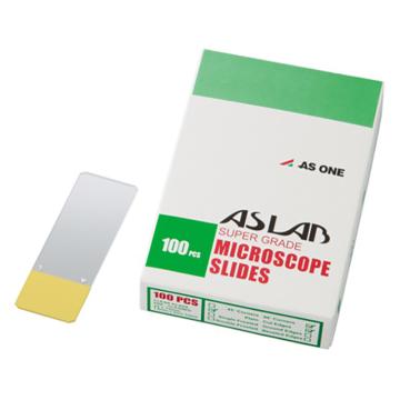 ASONE/亚速旺 载玻片 10128105P 边缘抛光??彩色磨口 黄色 1盒(100片) C1-9647-13