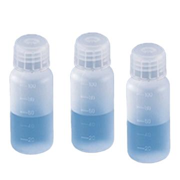 ASONE/亚速旺 PP制塑料瓶SCC，广口，100ml，1箱(5个袋X2袋) 7-2102-01