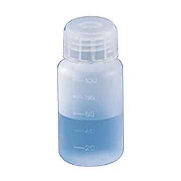 ASONE/亚速旺 PP制塑料瓶，(按箱销售) 广口 100ml (100个) 5-002-52