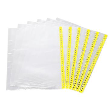 ASONE/亚速旺 防静电资料备用袋(透明)A4(30孔用) 1袋(100片)，C1-3932-01 C1-3932-01