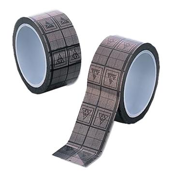 ASONE/亚速旺 实验室用防静电带(带标识语) 19mm宽X50m 10卷袋 C1-7169-52