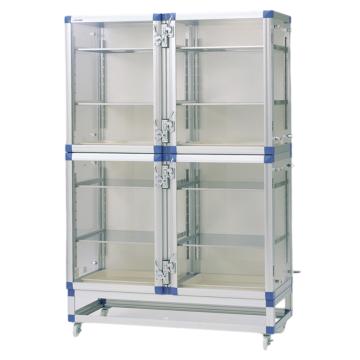 ASONE/亚速旺 气体置换防潮箱大容量(各室独立型),4室,GD-W4S,1-5213-04,运费需另算 1-5213-04