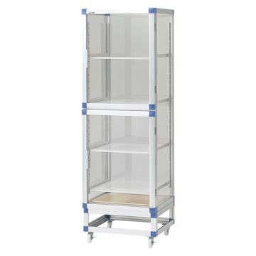 ASONE/亚速旺 PET防潮箱(干燥剂式),4个隔板,强化塑料材质,S-PT,1-6003-03,运费需另算 1-6003-03