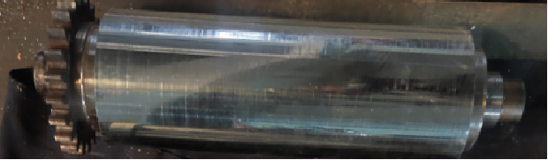 泽丽 压面皮从动轴维修 ∮142*530mm