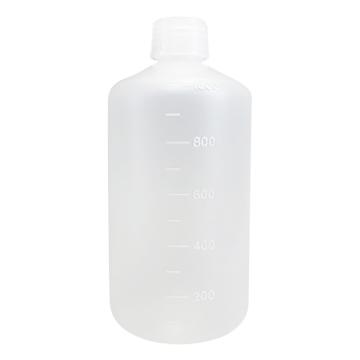 ASONE/亚速旺 PP制塑料瓶(单个起售) 窄口 1L(1个)，5-001-05 5-001-05