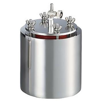 ASONE/亚速旺 不锈钢研磨罐 (带真空阀)，φ163×240，3-783-03 3-783-03