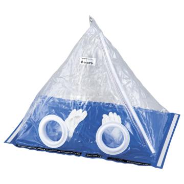 ASONE/亚速旺 简易手套箱,尺寸:860×560×725mm,2200ANMXL单阀,C2-2003-01 C2-2003-01