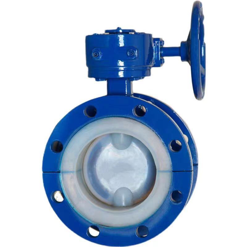 YUANDA/远大阀门 远大阀门中线法兰衬氟蝶阀 D341F46-10C-DN400 （单位：台） D341F46-10C-DN400