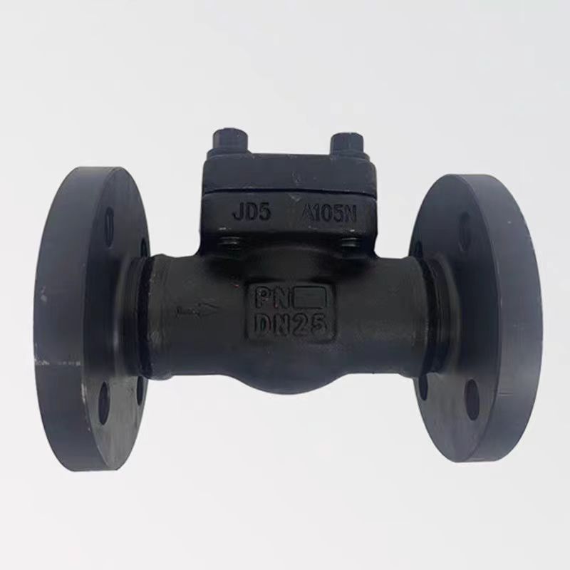 YUANDA/远大阀门 远大阀门整体法兰锻钢止回阀 H41Y-16C-DN15 （单位：台） H41Y-16C-DN15