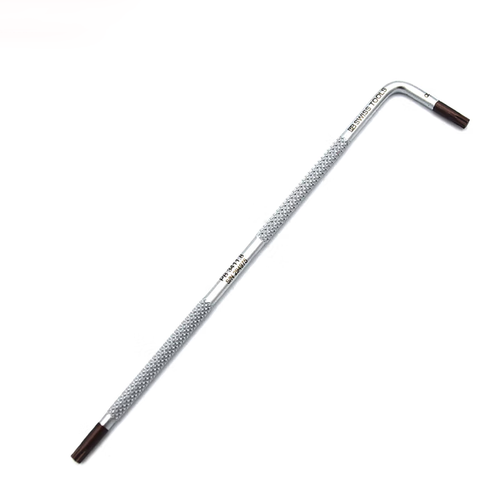 PB SWISS TOOLS/ 瑞铂 L型滚花梅花内六角 15 PB 3411.15