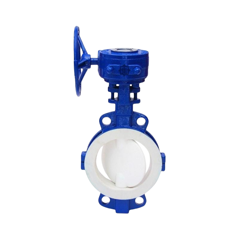 YUANDA/远大阀门 远大阀门中线对夹衬氟蝶阀 D371F46-10C-DN400 （单位：台） D371F46-10C-DN400