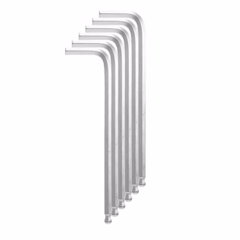 deli得力DL3314单只特长球头内六角14MM(银)(支)