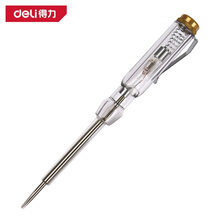 deli得力DL8000测电笔100-500V氖灯123mm(透明)(支)